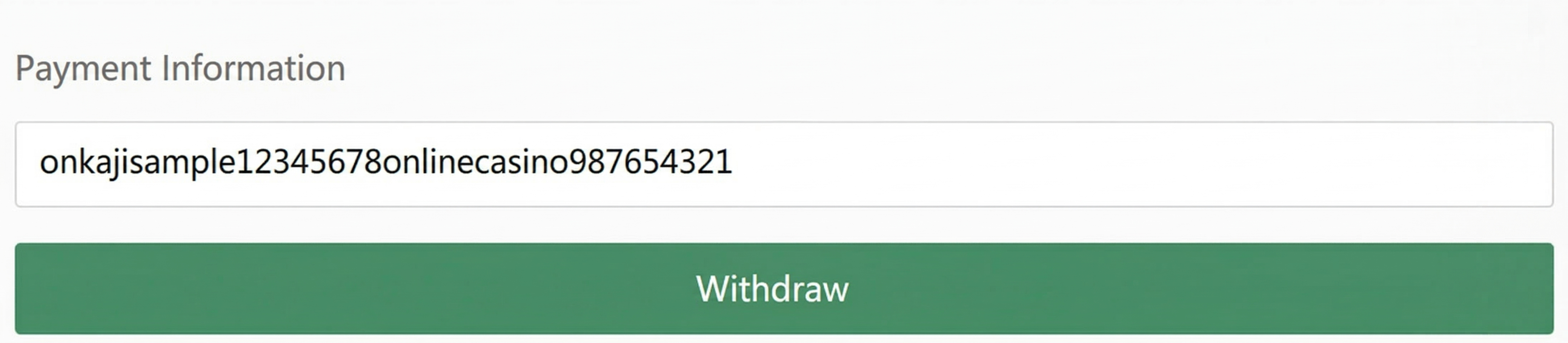 Enter the wallet address you want to send to and press "Withdraw."