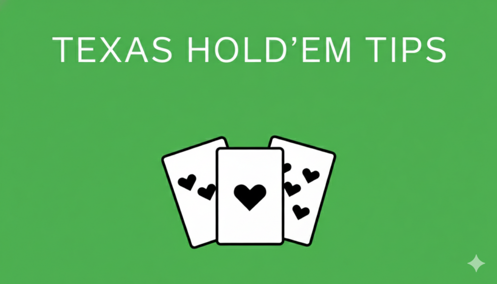 texas hold'em tips