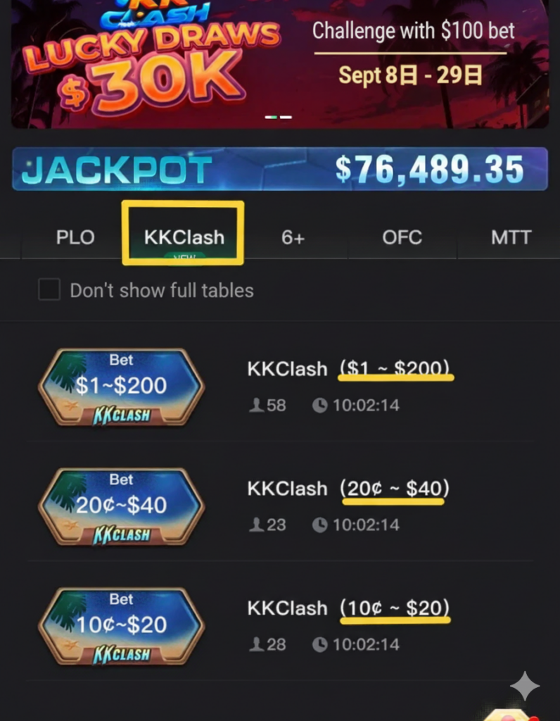 KKclash