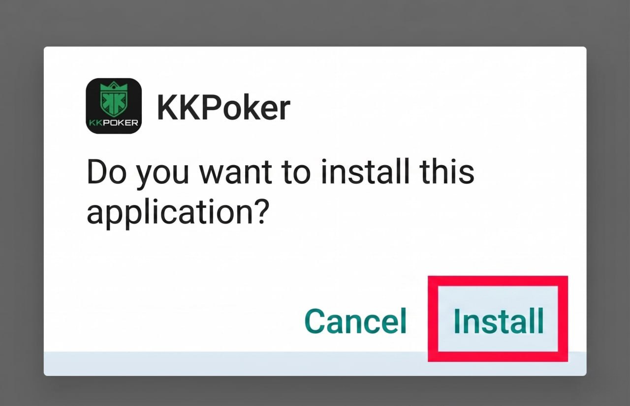 so tap "Install" and wait for it to finish.