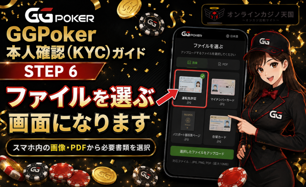ファイルを選ぶ画面になります