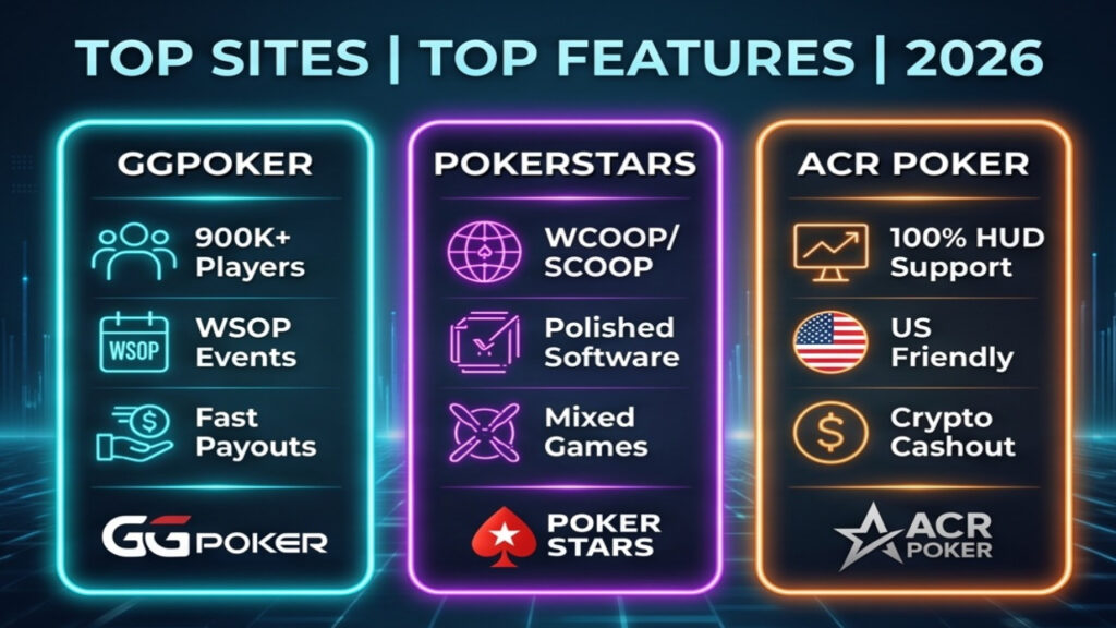 Top Sites | Pokerstars | ACR Poker
