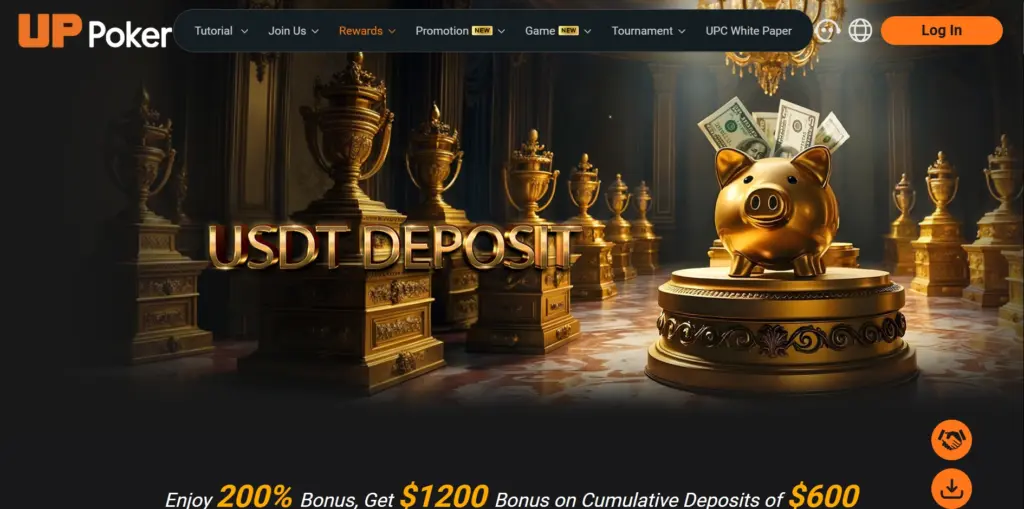 Up Poker Welcome Bonus