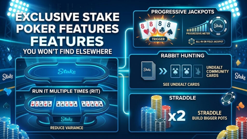 Exclusive Stake Poker Features You Won't Find Elsewhere
