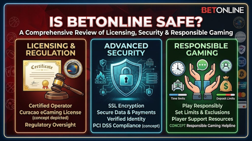 Is BetOnline Safe: Licensing, Security & Responsible Gaming