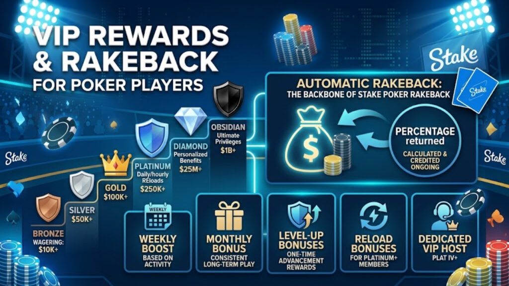 VIP Rewards & Rakeback for Poker Players