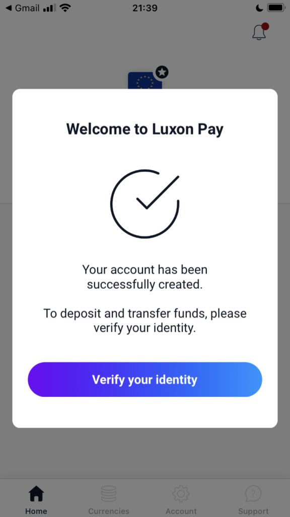 Luxon Payの本人確認のやり方
