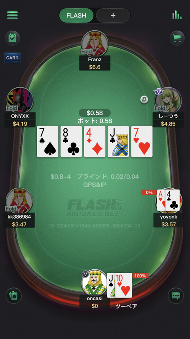 ALL-IN(オールイン)勝率