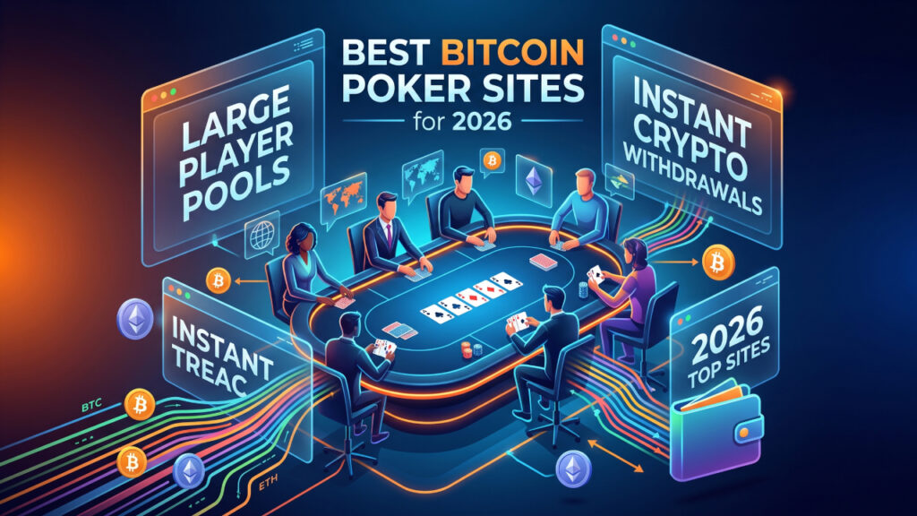 Best Bitcoin Poker Sites for 2026