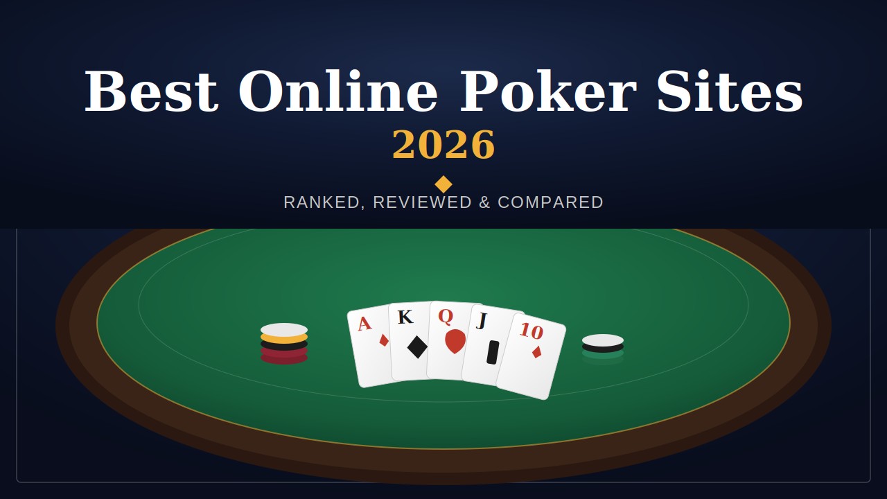 Best online poker sites for 2026