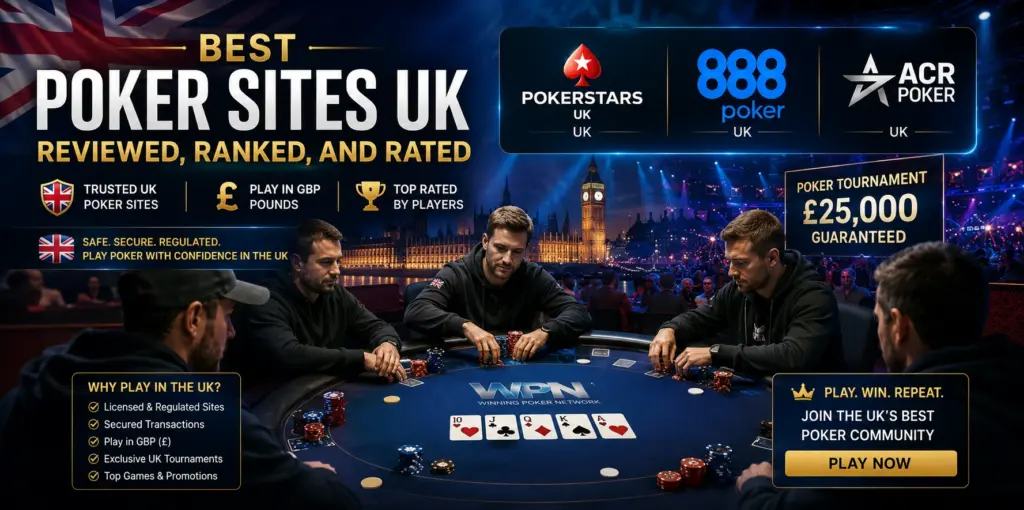 Best UK poker sites