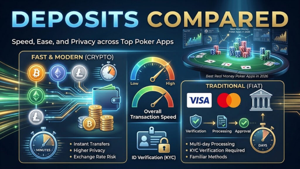 Deposits and Withdrawals Compared