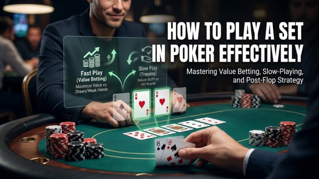 How to Play a Set in Poker Effectively