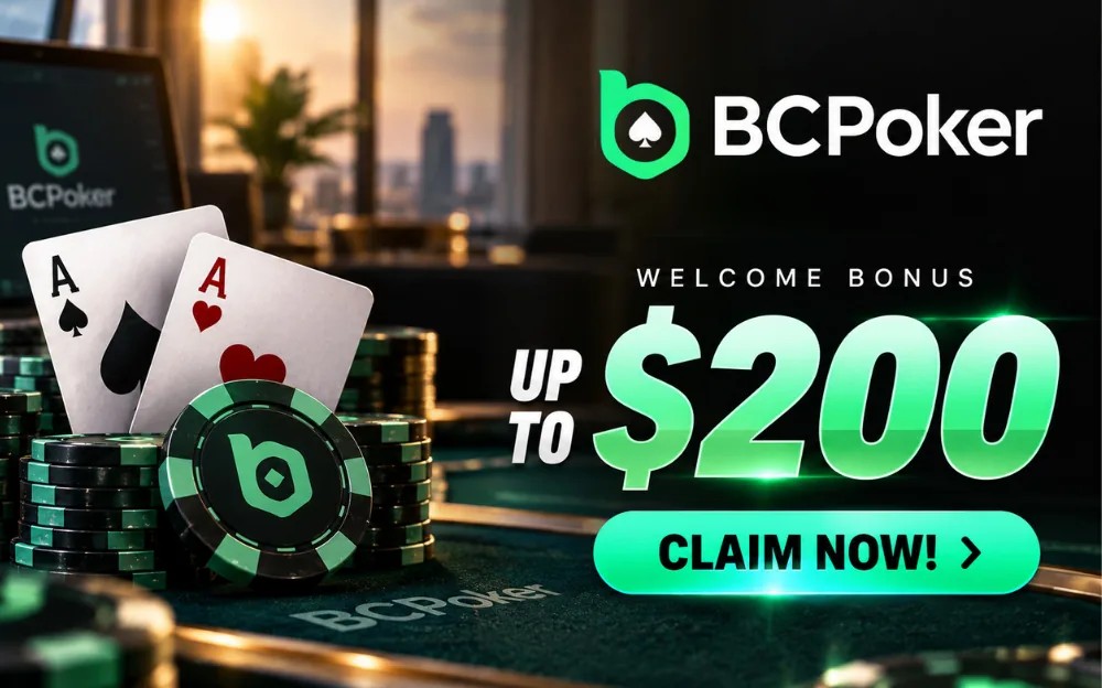 BCPoker deposit bonus
