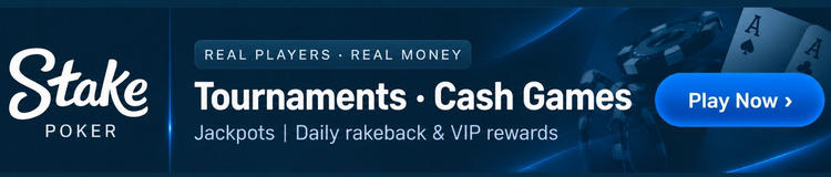 Stake Poker – Tournaments & Cash Games, Play Now
