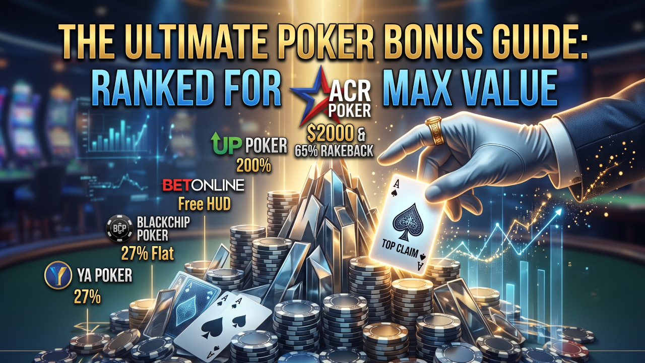 Best Online Poker Bonuses: Ranked and Compared