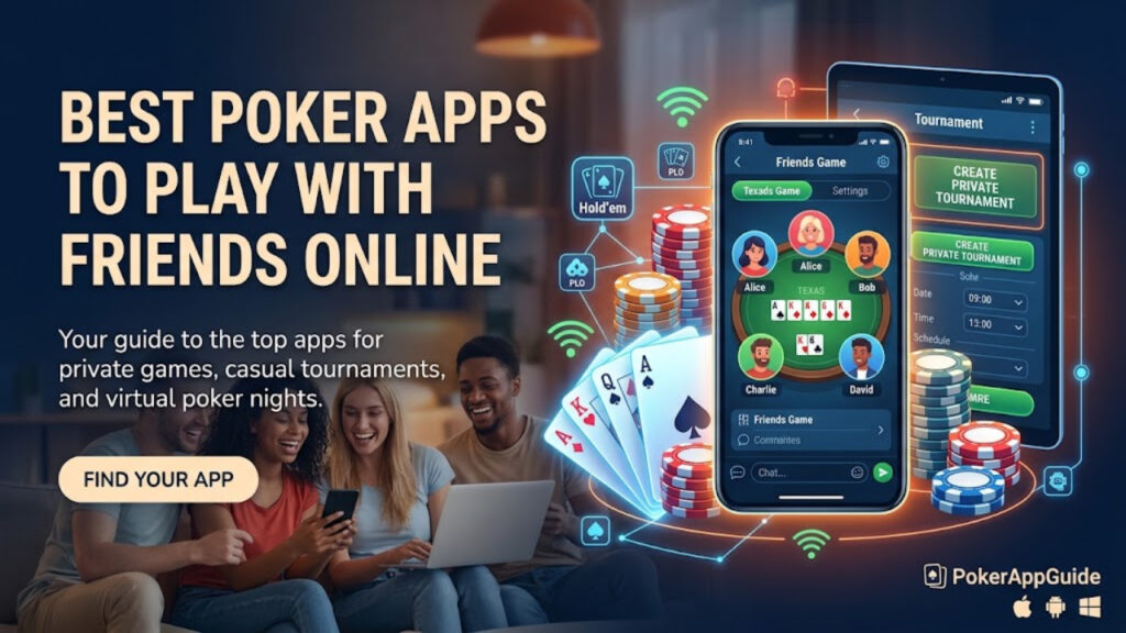 Best Poker Apps to Play With Friends Online