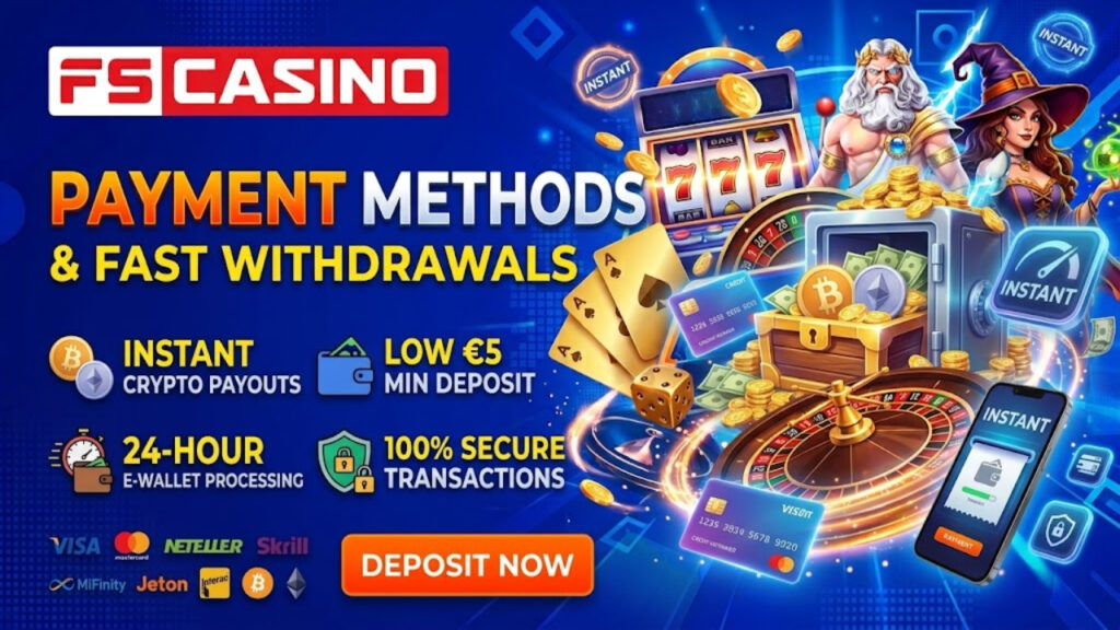 FS Casino Payment Methods