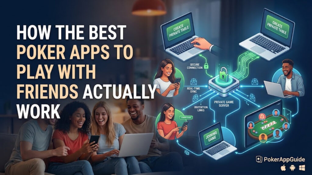 How the Best Poker Apps to Play With Friends Actually Work