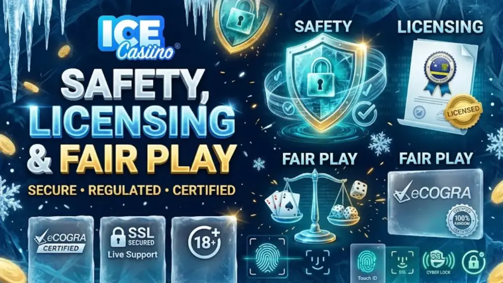 Ice Casino Safety, Licensing, and Fair Play