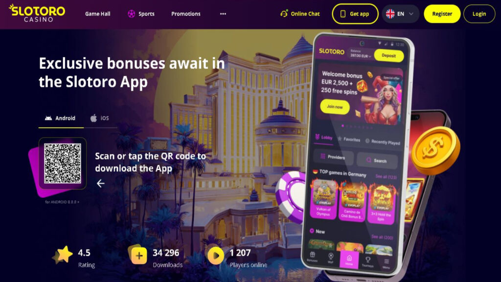 Slotoro App